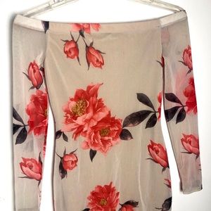 🌸Floral Off-Shoulder Dress🌼